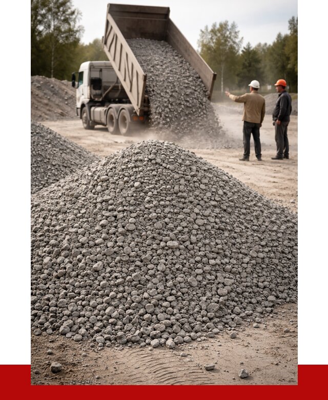 Гранитный щебень фракция 0-5 в Тынде от 2980 руб ПРОНЕРУДТнд