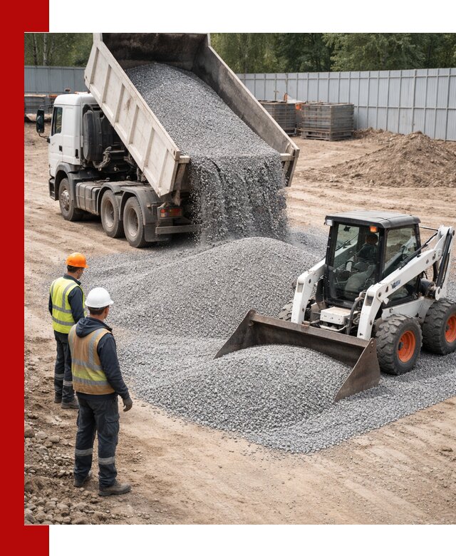 Доставка и продажа гранитного щебня фракции 0-5 в Тынде