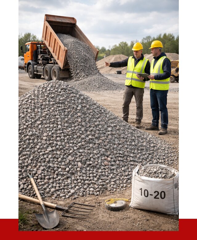 Гранитный щебень фракция 10-20 в Тынде от 4316 руб.|ПРОНЕРУДТнд