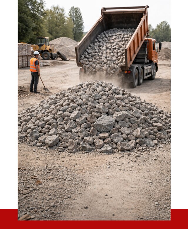 Гранитный щебень фракция 70-150 в Тынде от 1696 | ПРОНЕРУДТнд