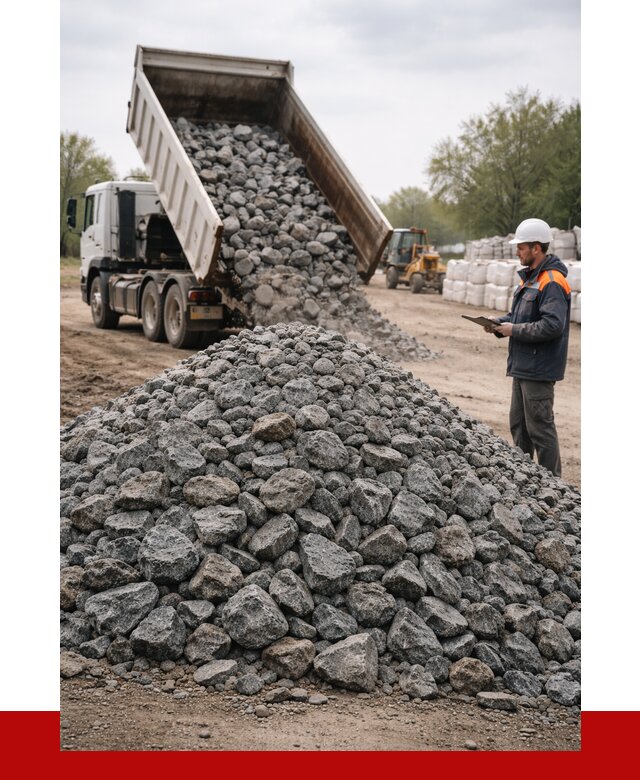 Гранитный щебень фракция 100-200 в Тынде от 4316 р. ПРОНЕРУДТнд