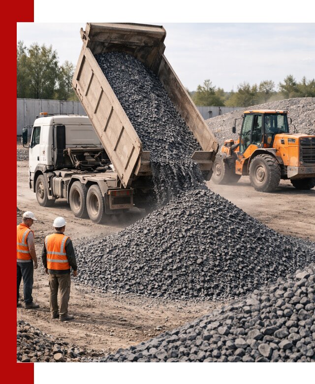 Доставка и продажа щебня габбро-диабаза в Тынде