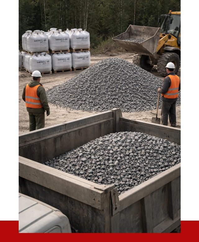 Щебень габбро диабаз 20-40 в Тынде от 3494 руб. | ПРОНЕРУДТнд