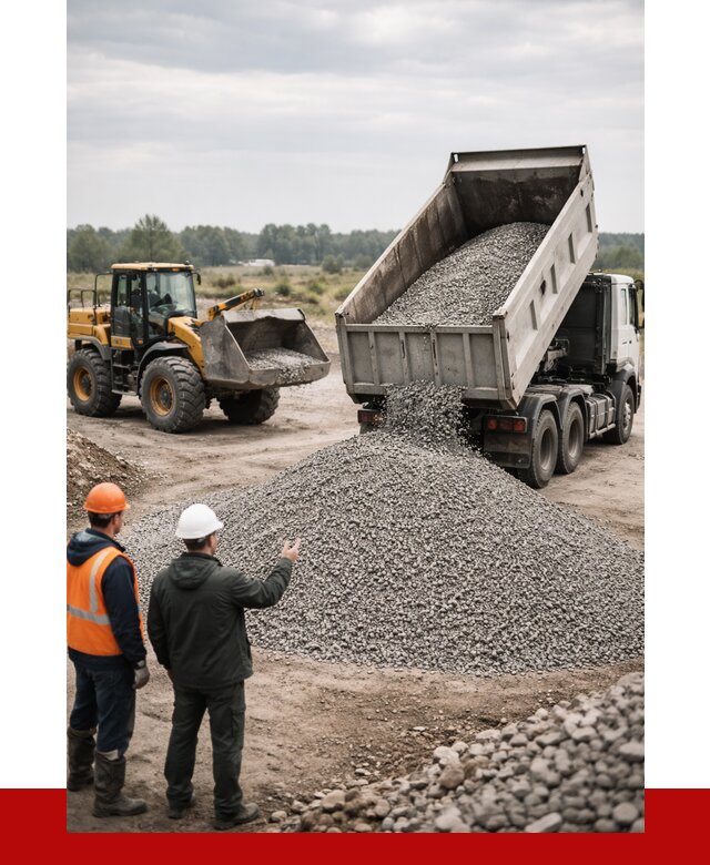 гравийный щебень фракция 3-10 в Тынде от 3289 р. ПРОНЕРУДТнд