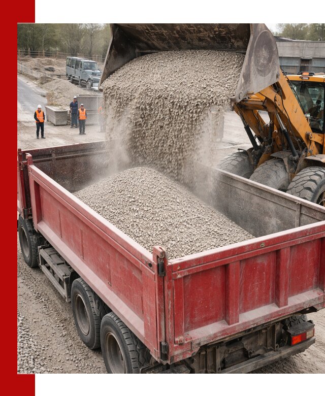 Купить известняковый щебень фракции 0-5 с доставкой в Тынде