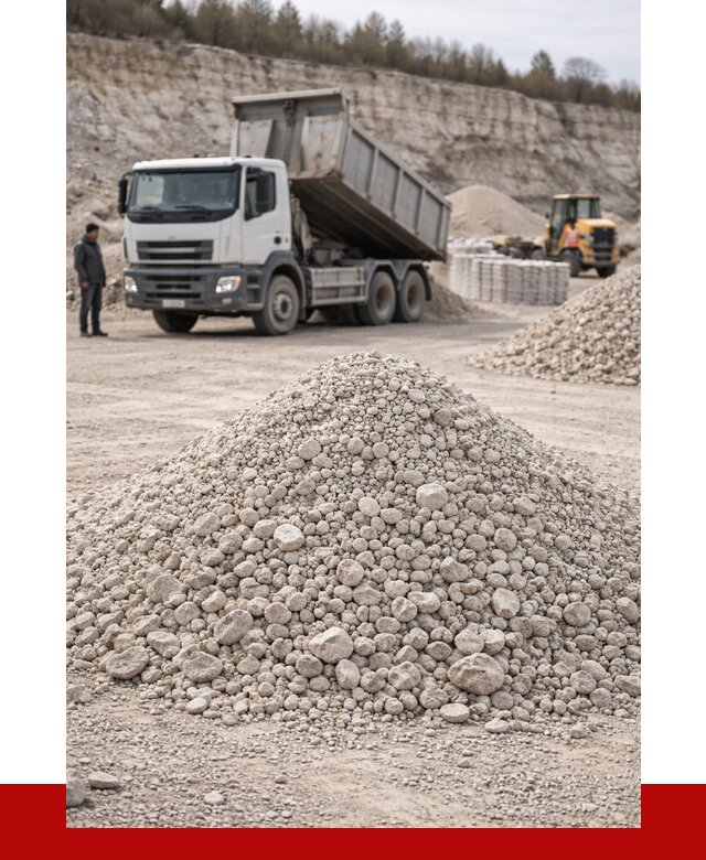 Известняковый щебень фракция 5-20 в Тынде, 4316 р. ПРОНЕРУДТнд