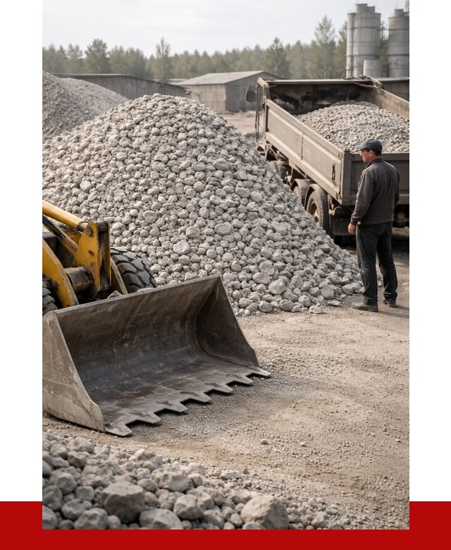 Известняковый щебень фракция 40-70 в Тынде от 4316 р. | ПРОНЕРУДТнд