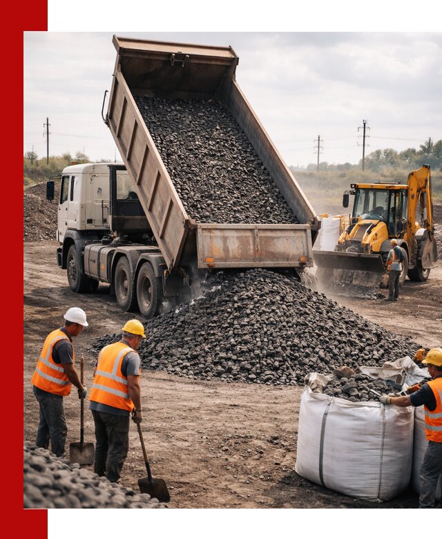 Шлаковый щебень фракция 40-70 с доставкой в Тынде