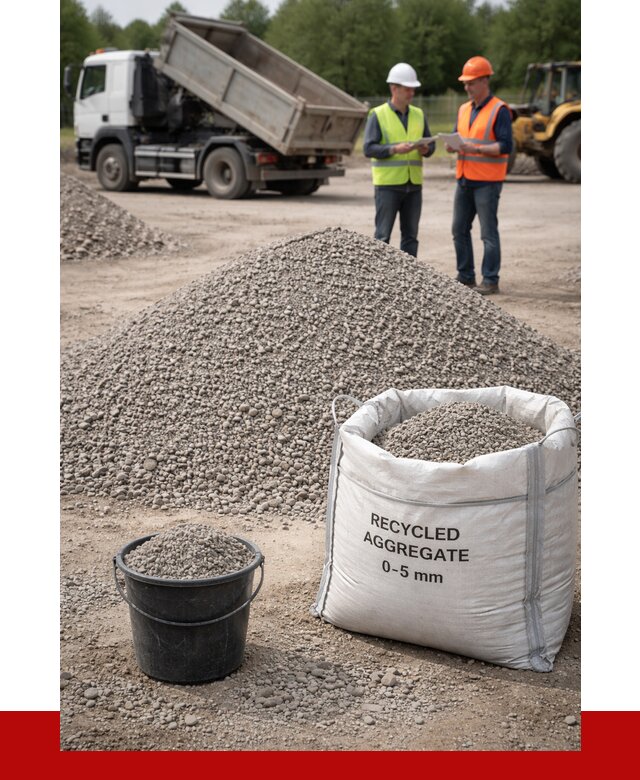 Вторичный щебень фракция 0-5 в Тынде от 1644 р. ПРОНЕРУДТнд