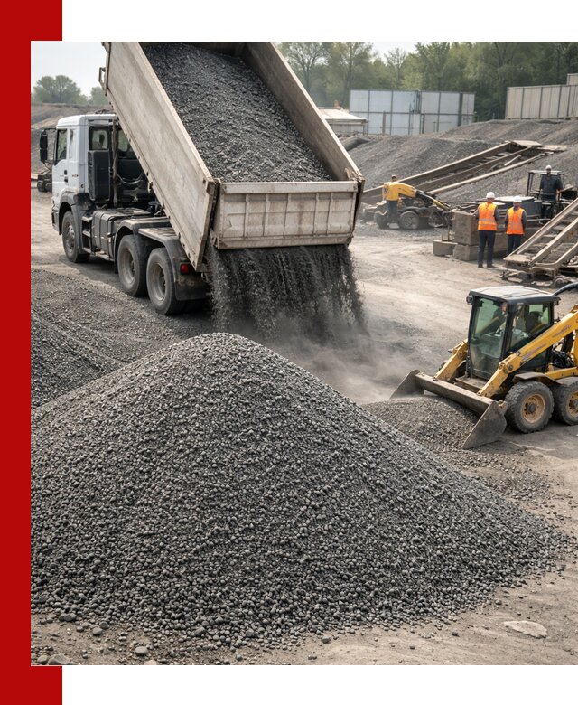 Вторичный щебень фракция 0–5 с доставкой в Тынде