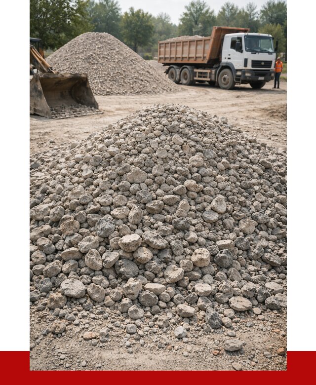 Вторичный щебень фракция 20-40 в Тынде от 2261 р ПРОНЕРУДТнд