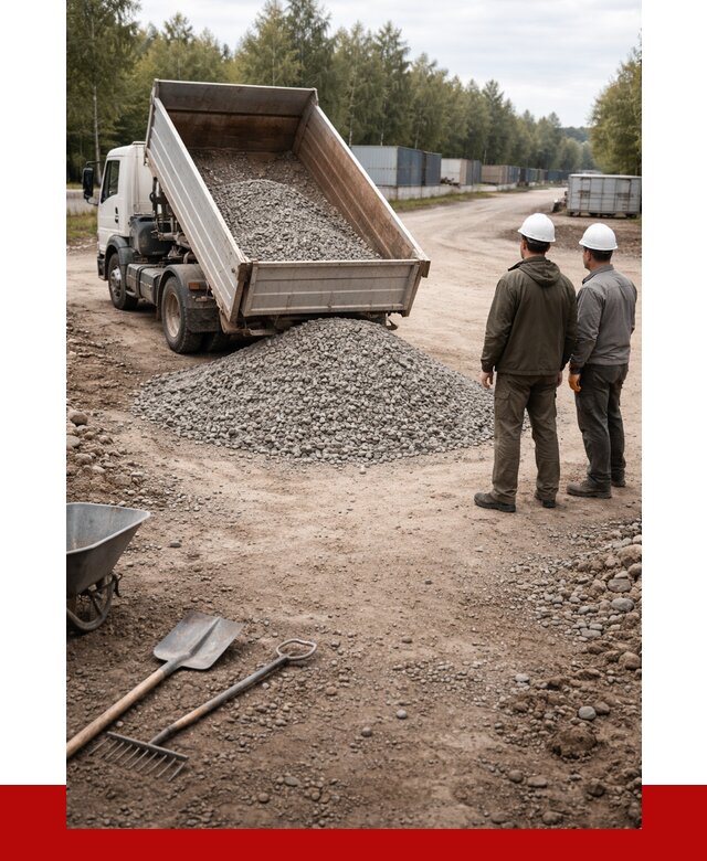 Бетонный щебень фракция 5-20 в Тынде от 3289 р., ПРОНЕРУДТнд