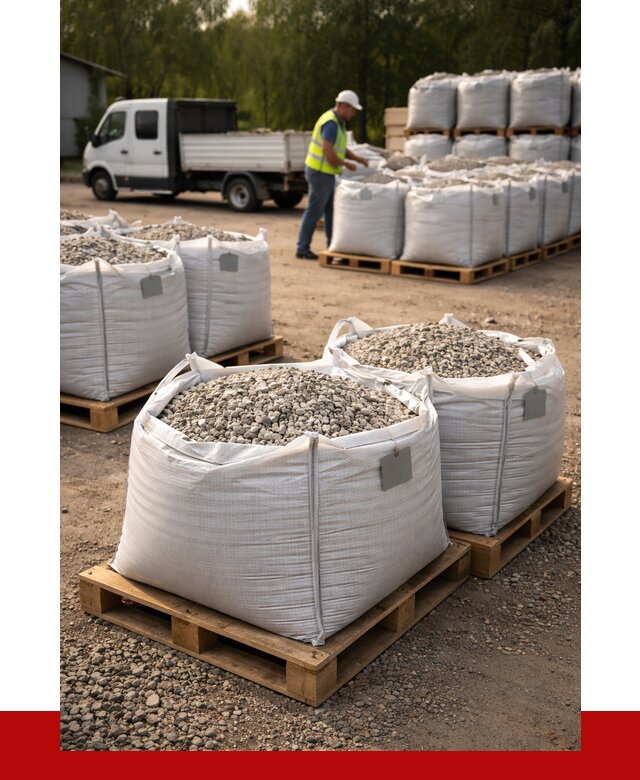 Щебень в мешках с доставкой в Тынде от 4316 р. | ПРОНЕРУДТнд