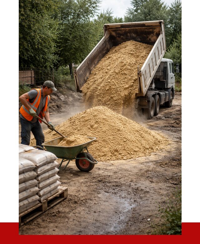 Купить песок с доставкой в Тынде от 1850 р. | ПРОНЕРУДТнд