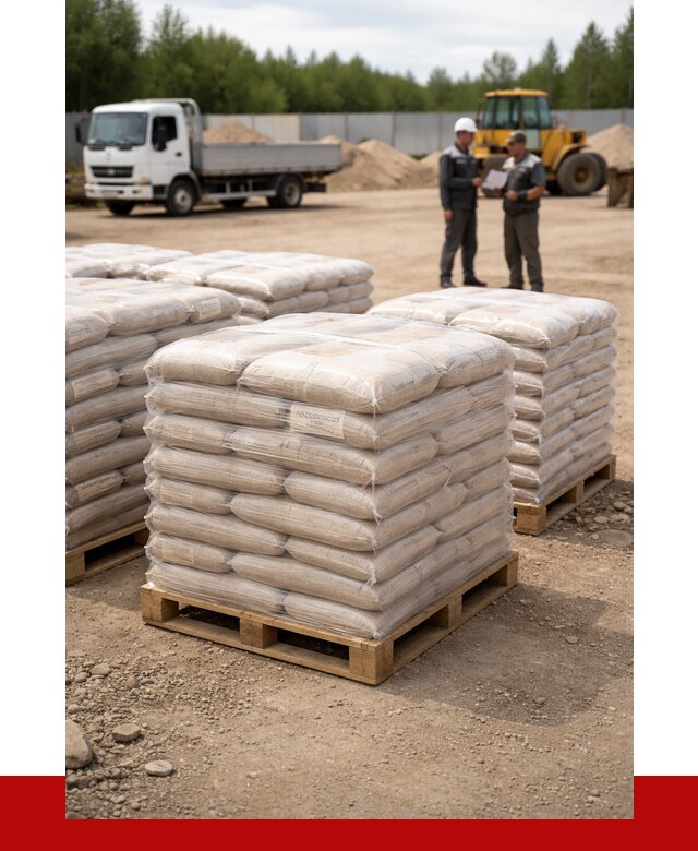 Карьерный песок в мешках в Тынде от 1233 р. - ПРОНЕРУДТнд