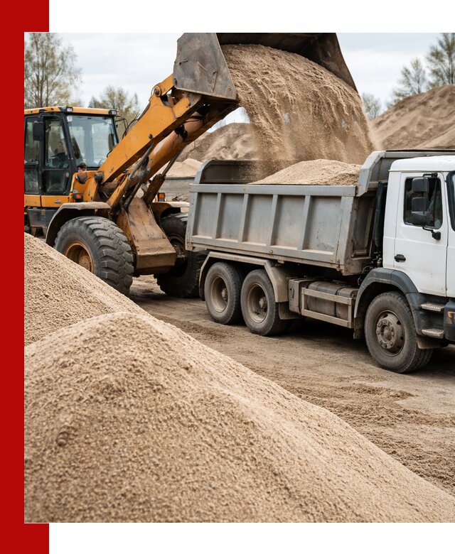 Доставка сеяного песка в Тынде оптом и в розницу