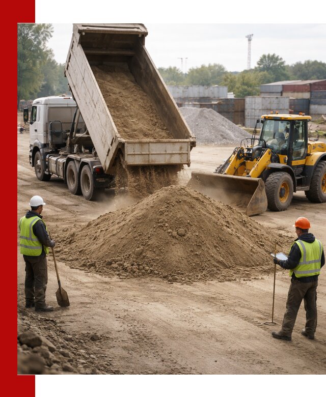 Доставка и продажа пескогрунта оптом и в розницу в Тынде