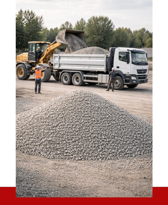 Купить мытый гравий в Тынде от 3597 р, доставка ПРОНЕРУДТнд