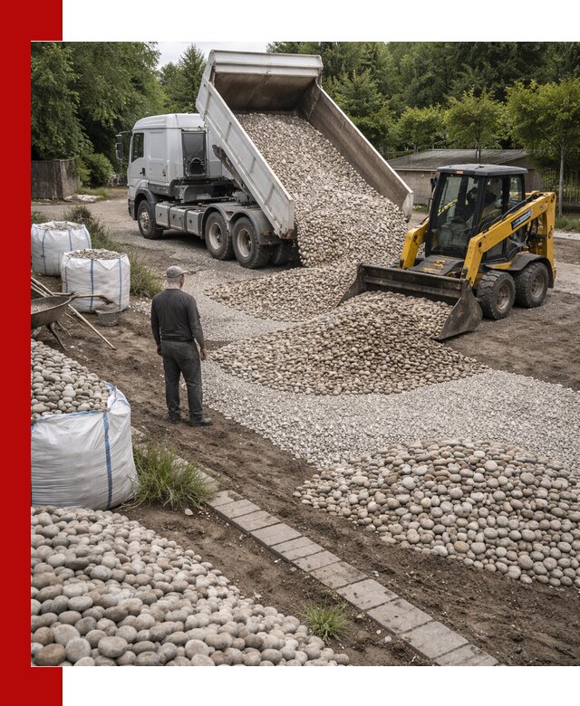 Доставка морской гальки оптом и в розницу в Тынде