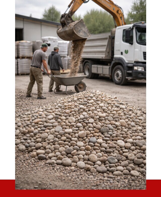 Галька декоративная в Тынде от 3289 р. за куб | ПРОНЕРУДТнд