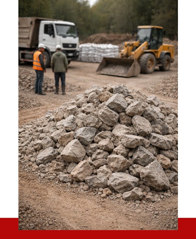 Купить бутовый камень с доставкой в Тынде от 2364 р. | ПРОНЕРУДТнд