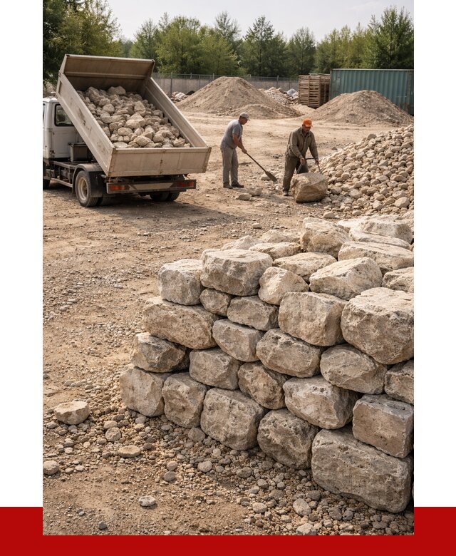 Бутовый камень известняковый в Тынде от 4316 р. | ПРОНЕРУДТнд