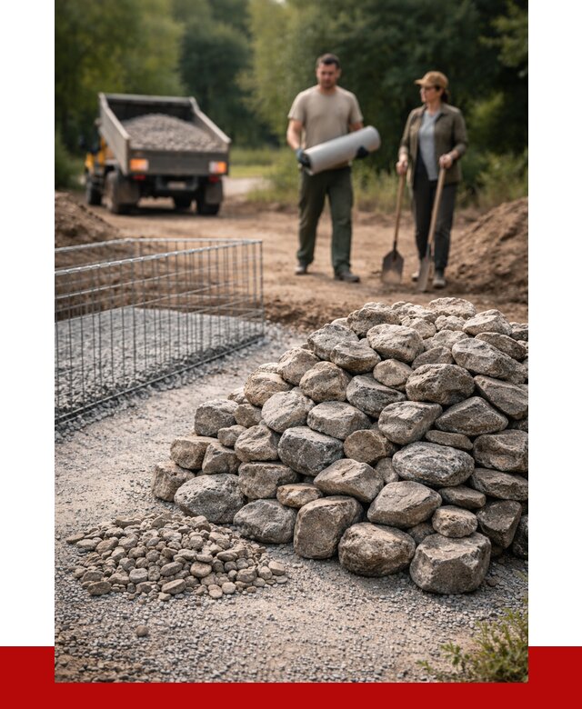 Камень для габионов фракция 100-200 в Тынде от 4933 р. | ПРОНЕРУДТнд