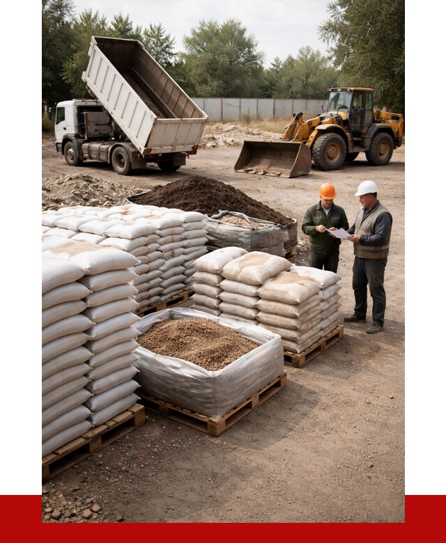 Купить ПГС с доставкой в Тынде от 4625 р. за куб | ПРОНЕРУДТнд