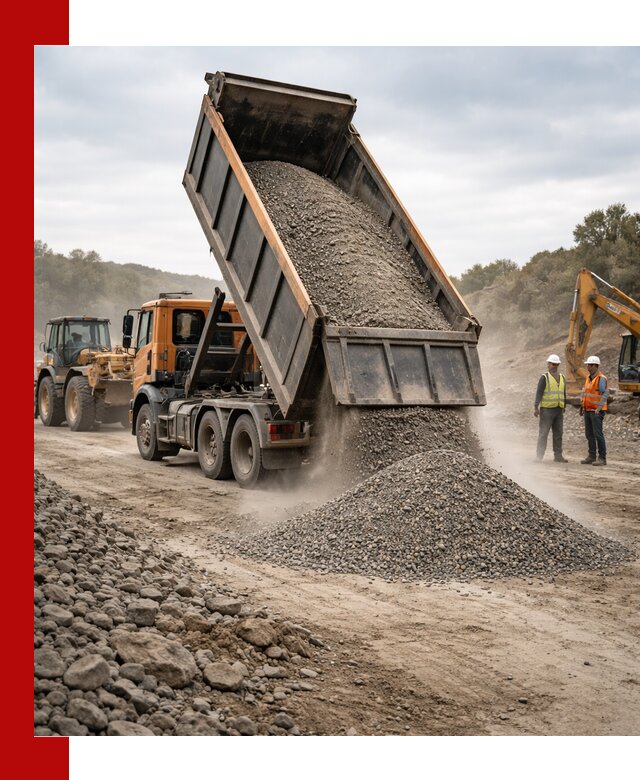 Щебёночно-песчаная смесь ЩПС С1 с доставкой в Тынде