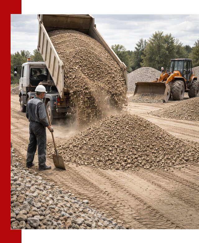 Доставка щпс С3 в Тынде самосвалами и бортовыми грузовиками