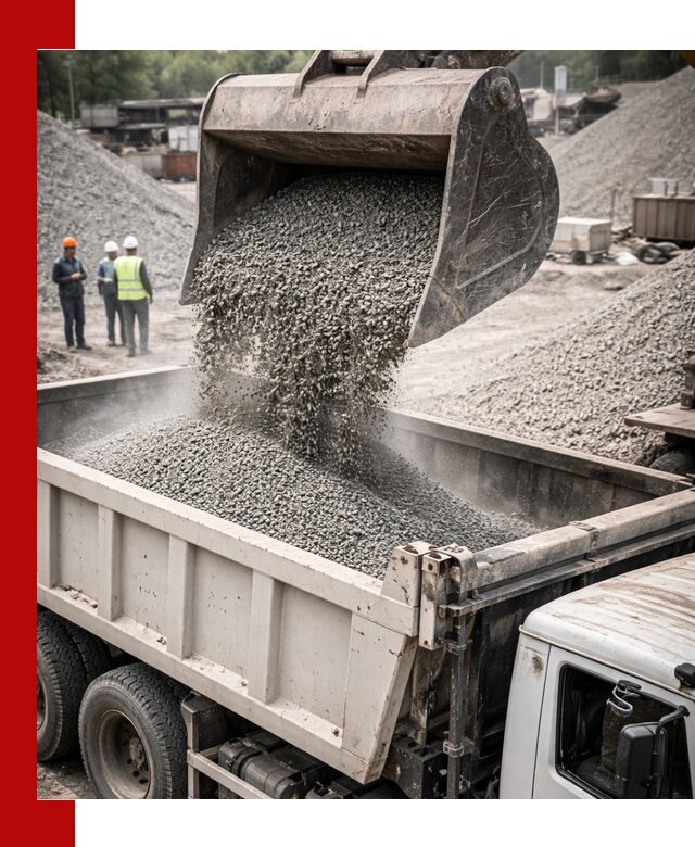 Отсев и крошка для строительства и дорожных работ в Тынде