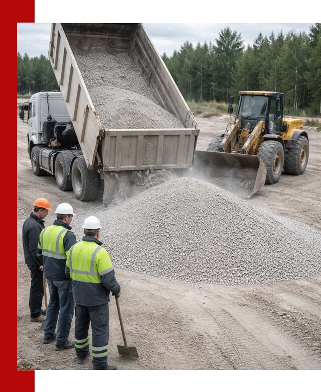 Известняковый отсев 0-5 доставка в Тынде быстро и выгодно