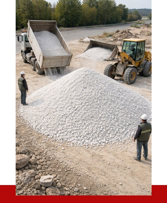 Белая мраморная крошка в Тынде от 4316 р. с доставкой | ПРОНЕРУДТнд