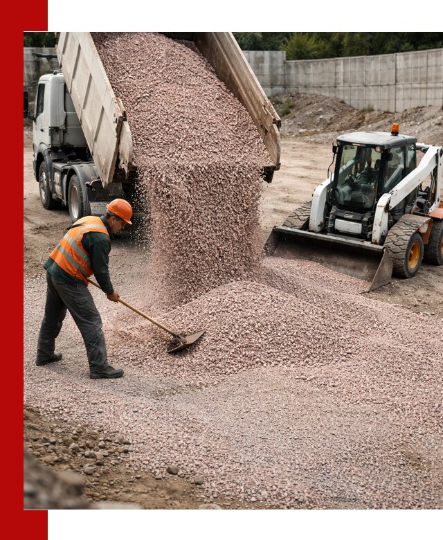 Крошка розовый гранит с доставкой в Тынде от производителя