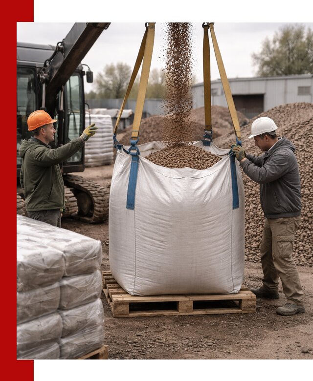 Керамзит в биг-бегах с доставкой в Тынде