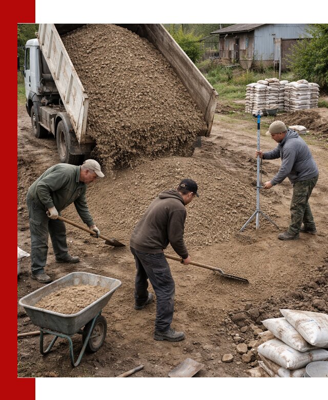 Керамзитовый песок с доставкой в Тынде оптом и в розницу