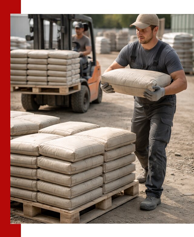 Доставка цемента в мешках оптом и в розницу в Тынде