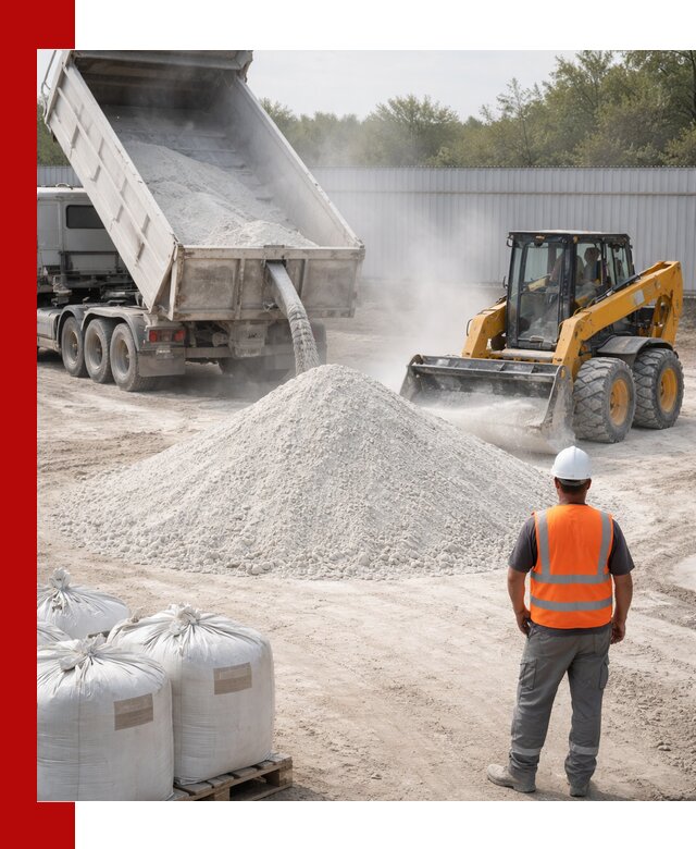 Доставка и продажа известняковой муки в Тынде