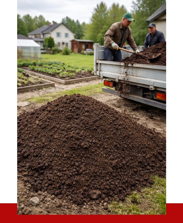 Плодородный грунт в Тынде с доставкой от 4316 р. | ПРОНЕРУДТнд