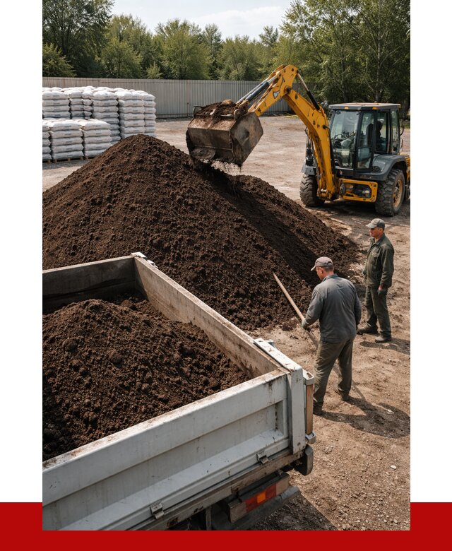 Растительный грунт с доставкой в Тынде от 3289 р. | ПРОНЕРУДТнд