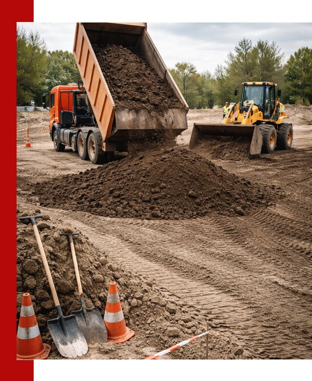 Поставка и доставка планировочного грунта в Тынде