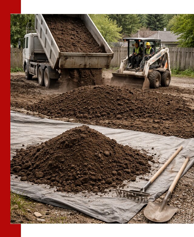 Грунт для отсыпки участка с доставкой в Тынде