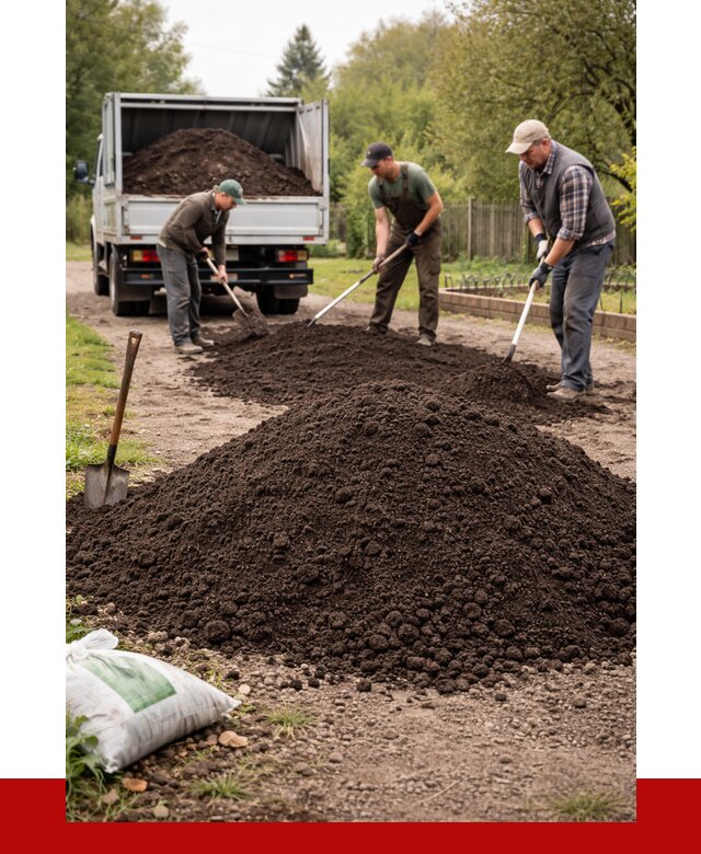 Купить землю для огорода в Тынде от 3289 р./куб | ПРОНЕРУДТнд