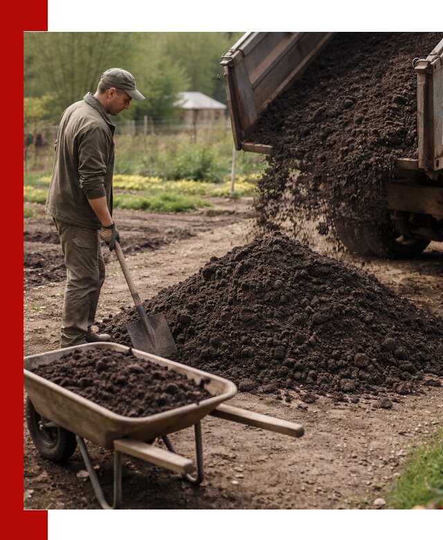 Доставка качественной земли для огорода в Тынде