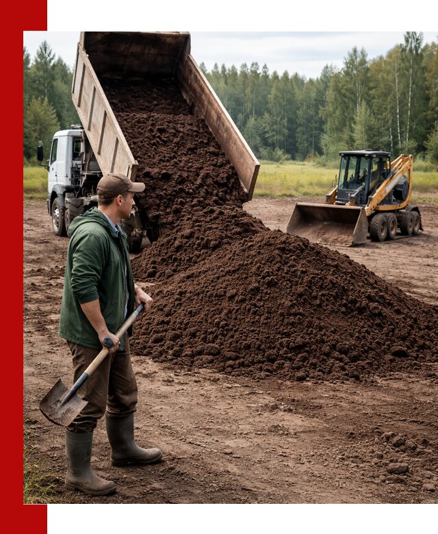 Купить верховой торф с доставкой в Тынде для садоводства и растений