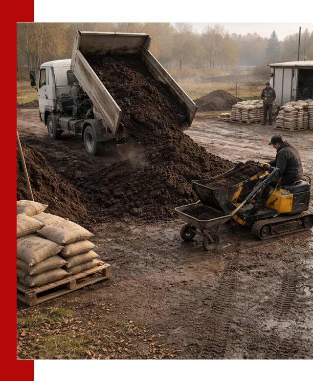 Кислый торф в доставке по выгодным ценам в Тынде