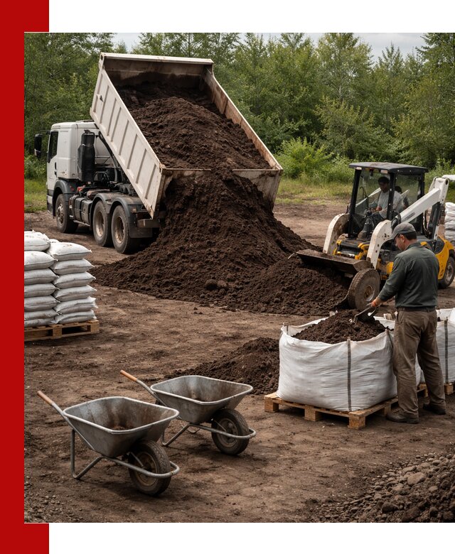 Доставка и продажа торфогрунта в Тынде оптом и в розницу