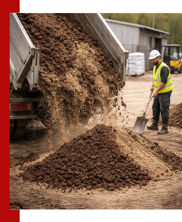 Доставка торфо-песчаной смеси в Тынде для строительства и озеленения