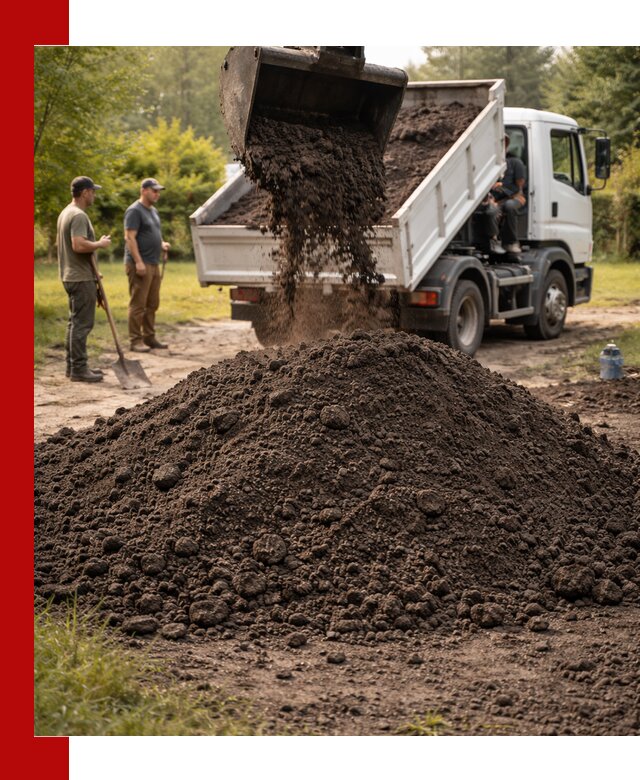 Доставка и продажа чернозема в Тынде оптом и в розницу