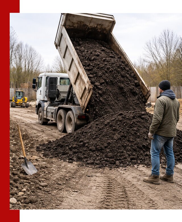 Доставка чернозема навалом в Тынде быстро и выгодно